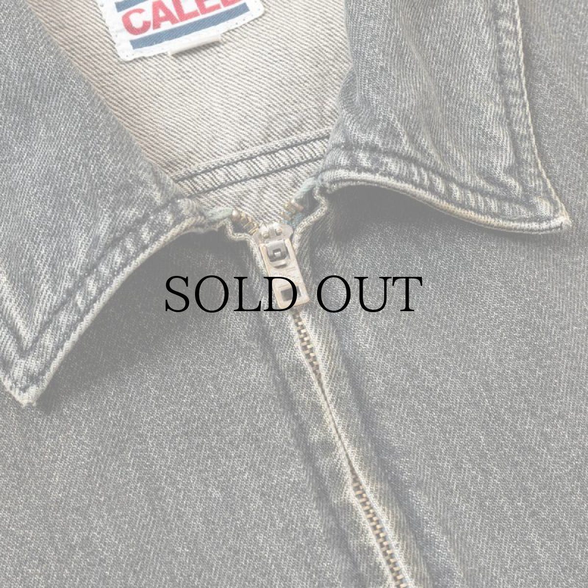 画像4: CALEE(キャリー) / VINTAGE REPRODUCT DENIM SWINGTOP ＜UB ＞ (4)