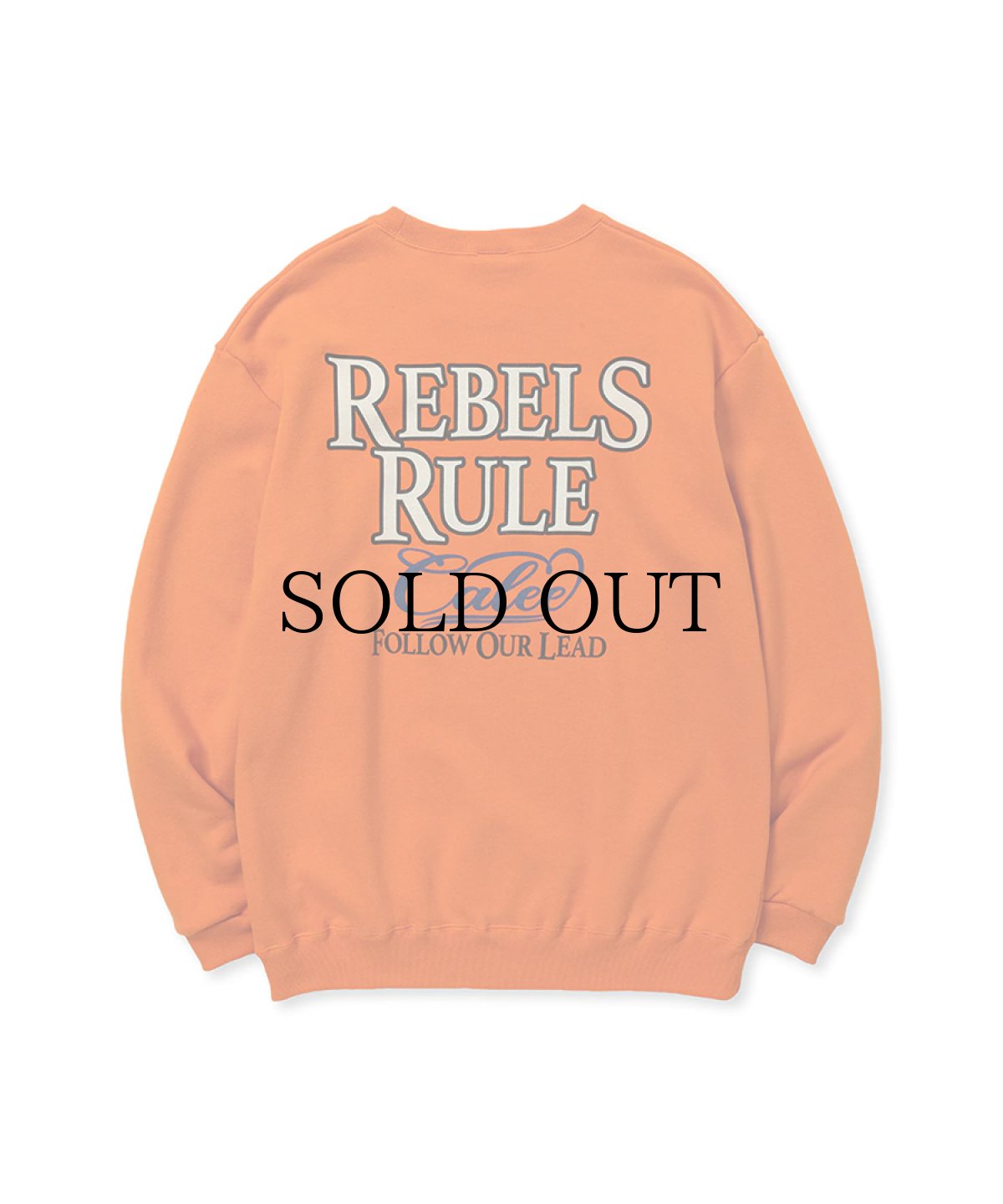 画像6: CALEE(キャリー) / "REBELS RULE" CREW NECK SW (6)
