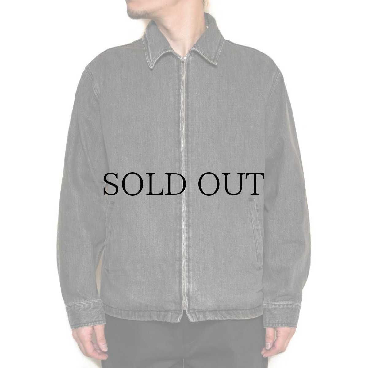 画像6: CALEE(キャリー) / VINTAGE REPRODUCT DENIM SWINGTOP ＜UB ＞ (6)