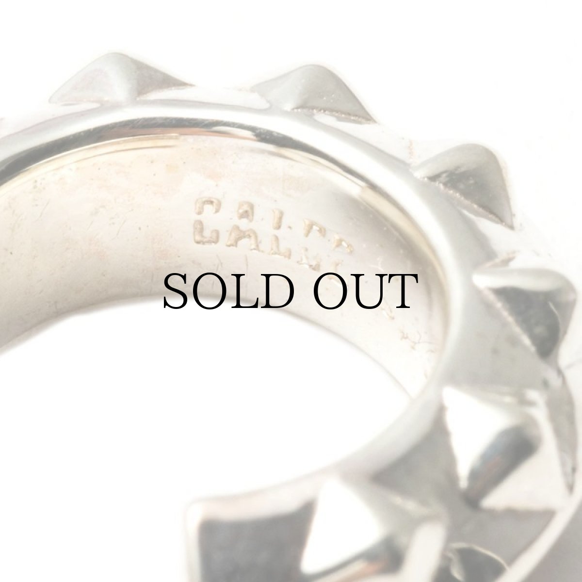 画像3: CALEE(キャリー) / STUDS ROLL SILVER PIERCE <Regular> (3)