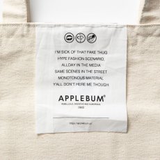 画像8: APPLEBUM(アップルバム) / "BONITA APPLEBUM 1500" TOTEBAG [NATURAL] (8)