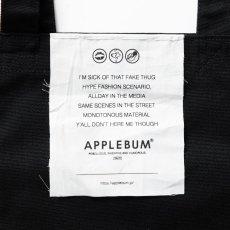 画像8: APPLEBUM(アップルバム) / "BONITA APPLEBUM 1500" TOTEBAG [BLACK] (8)