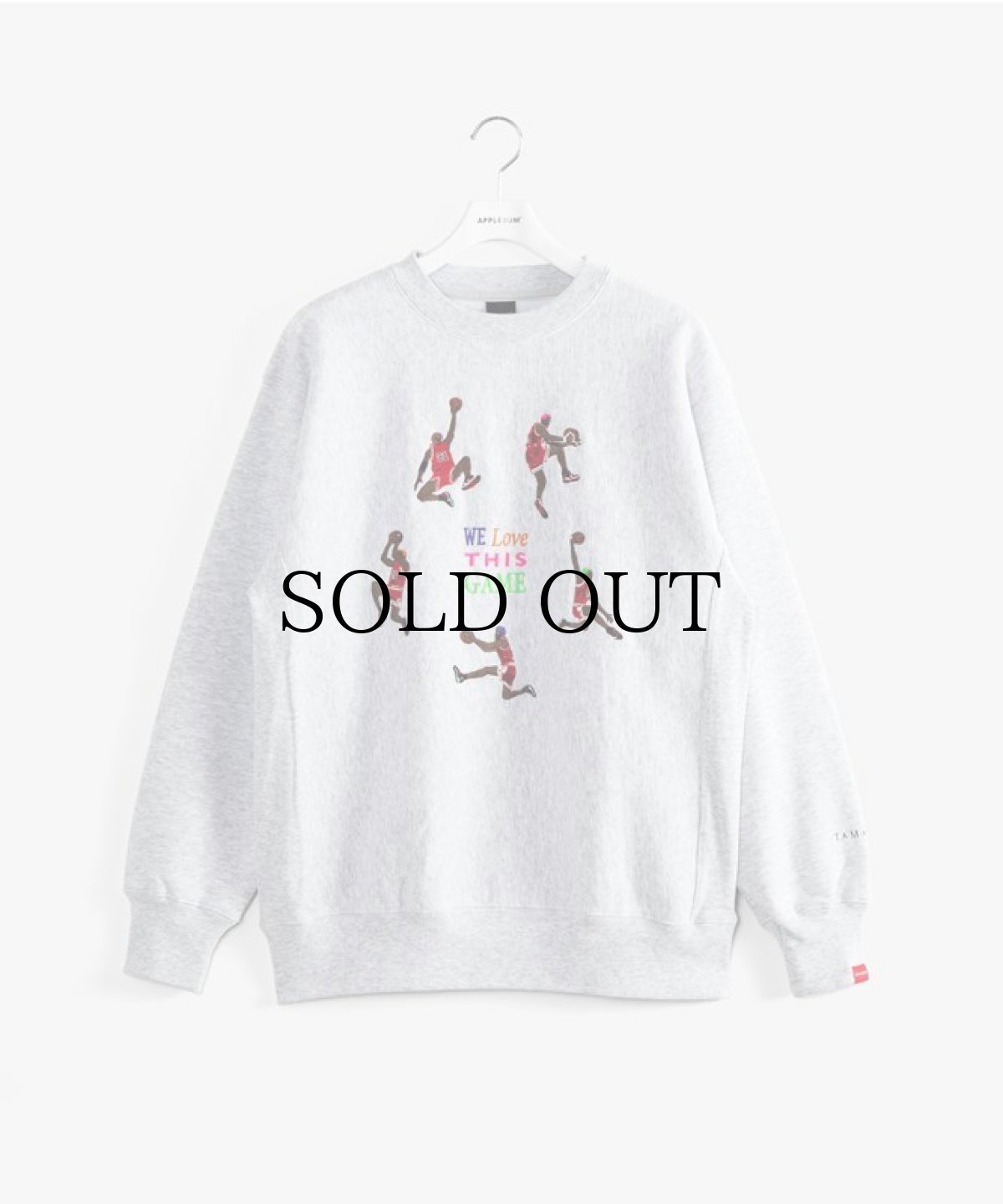 画像3: APPLEBUM(アップルバム) / 【APPLEBUM × TAMANIWA】"WE LOVE THIS GAME" CREW SWEAT (3)