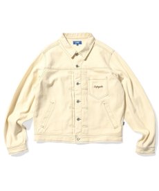 画像2: 【30%OFF】LFYT(ラファイエット) / COTTON TWILL TRUCKER JACKET (2)