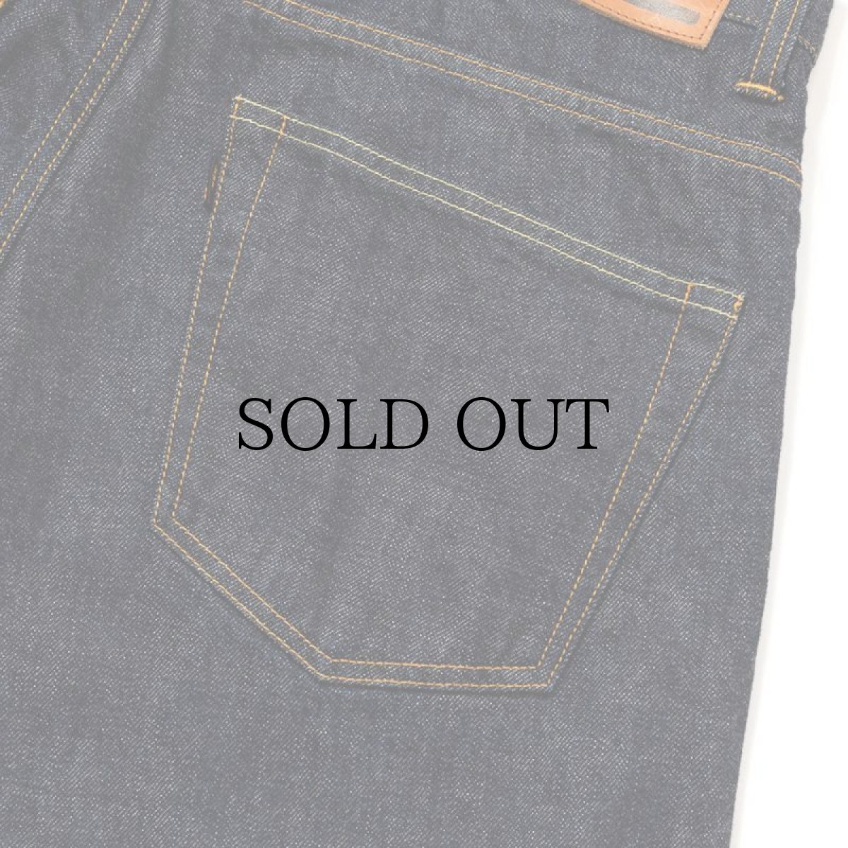 画像6: CALEE(キャリー) / VINTAGE REPRODUCT TAPERED DENIM PANTS <OW> (6)