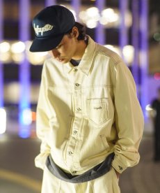 画像16: 【30%OFF】LFYT(ラファイエット) / COTTON TWILL TRUCKER JACKET (16)