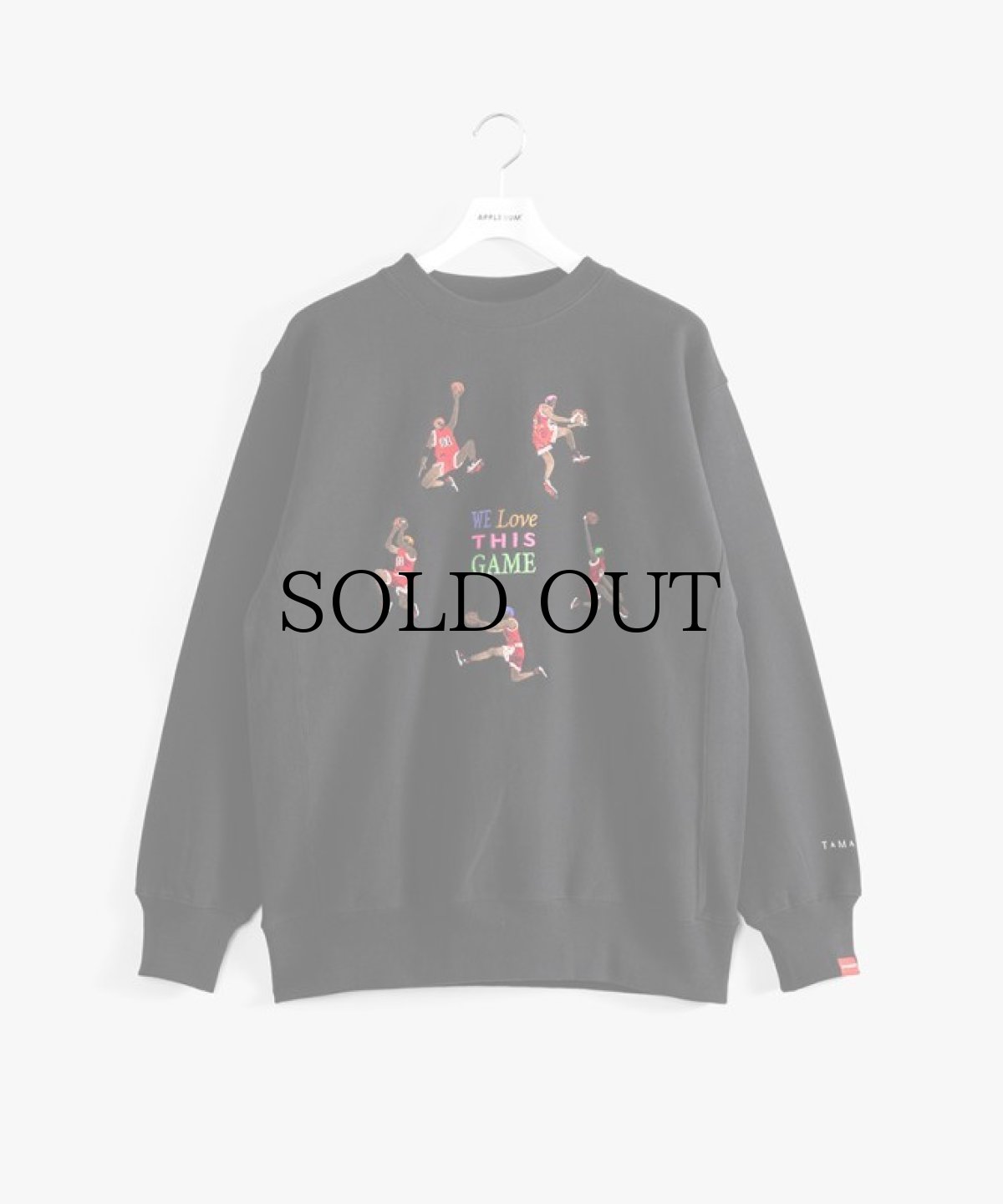 画像4: APPLEBUM(アップルバム) / 【APPLEBUM × TAMANIWA】"WE LOVE THIS GAME" CREW SWEAT (4)