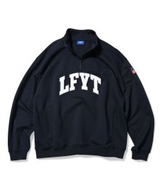 画像2: LFYT(ラファイエット) / LFYT ARCH LOGO HALF ZIP SWEAT (2)