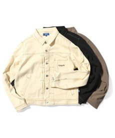 画像1: 【30%OFF】LFYT(ラファイエット) / COTTON TWILL TRUCKER JACKET (1)