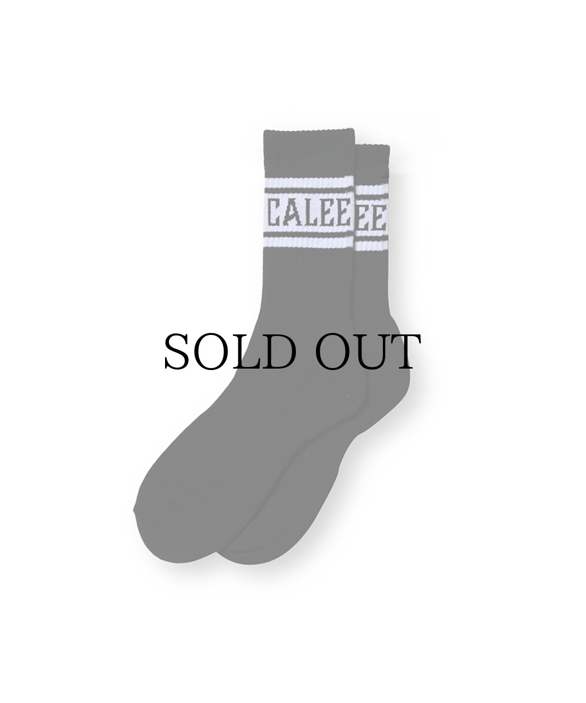 画像2: CALEE(キャリー) / JACQUARD PILE LINE SOCKS (2)