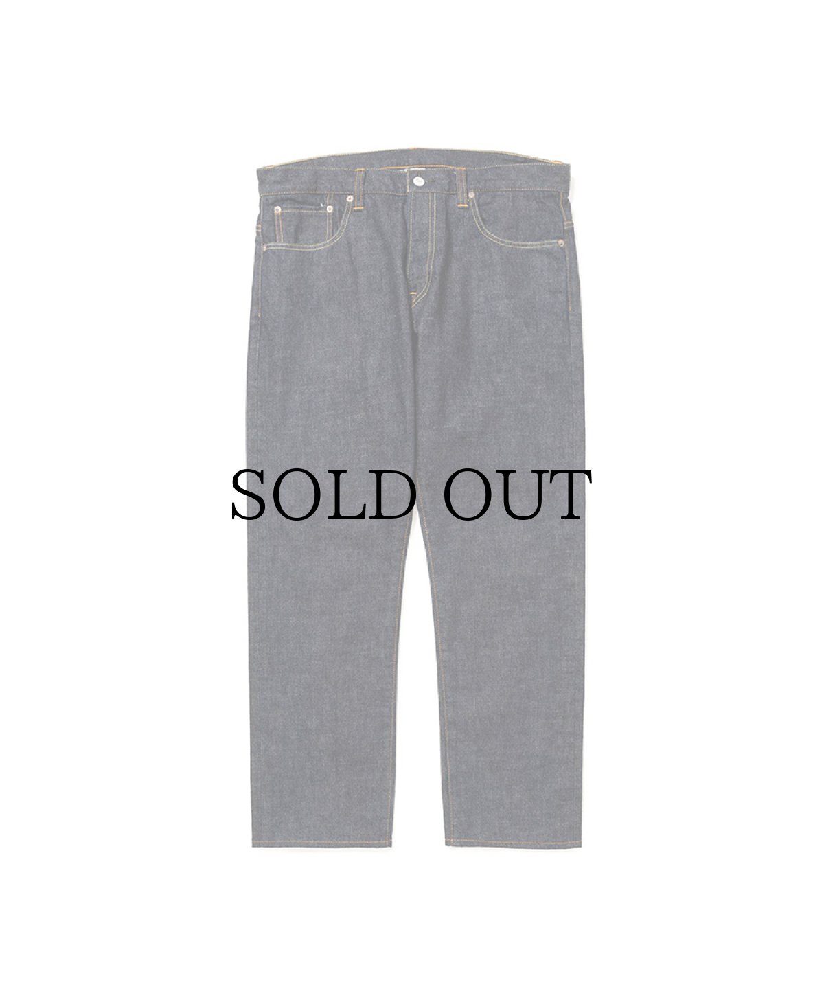 画像1: CALEE(キャリー) / VINTAGE REPRODUCT TAPERED DENIM PANTS ＜OW＞ (1)