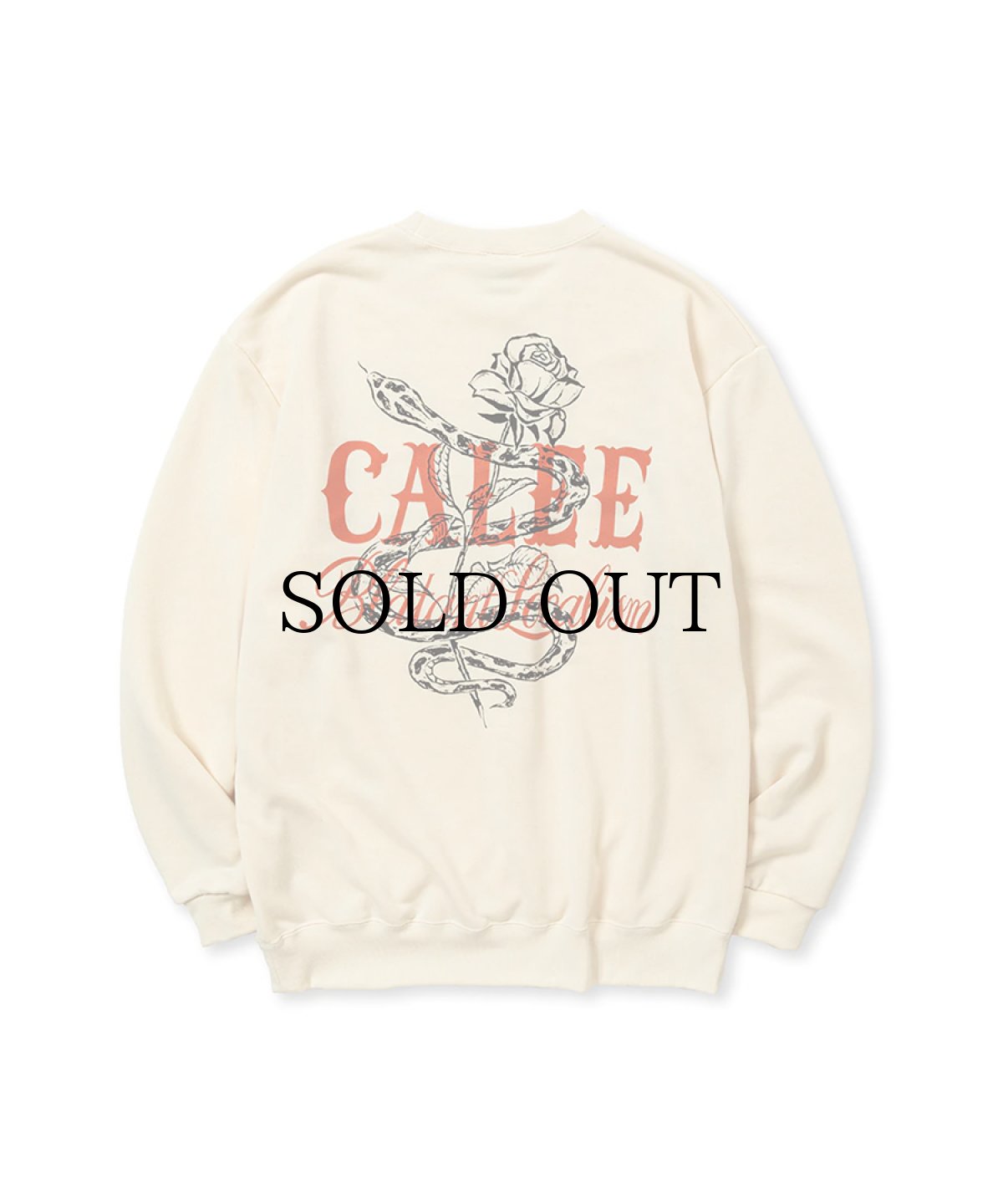 画像5: CALEE(キャリー) / AEROKNOT PERMANENT CREW NECK SW ＜NATURALLY PAINT DESIGN＞ (5)