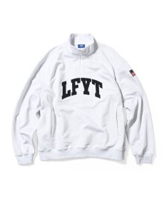 画像3: LFYT(ラファイエット) / LFYT ARCH LOGO HALF ZIP SWEAT (3)