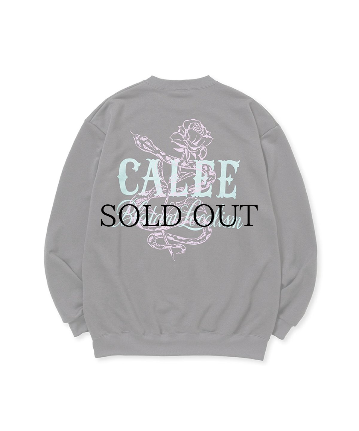画像3: CALEE(キャリー) / AEROKNOT PERMANENT CREW NECK SW ＜NATURALLY PAINT DESIGN＞ (3)