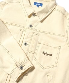 画像8: 【30%OFF】LFYT(ラファイエット) / COTTON TWILL TRUCKER JACKET (8)