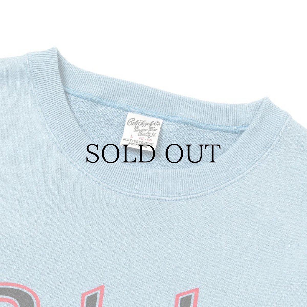 画像4: CALEE(キャリー) / "REBELS RULE" CREW NECK SW ＜NATURALLY PAINT DESIGN＞ (4)