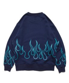 画像6: HAIGHT / FLAMES CREWNECK SWEAT (6)