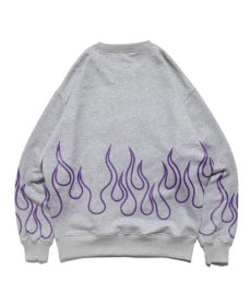 画像9: HAIGHT / FLAMES CREWNECK SWEAT (9)