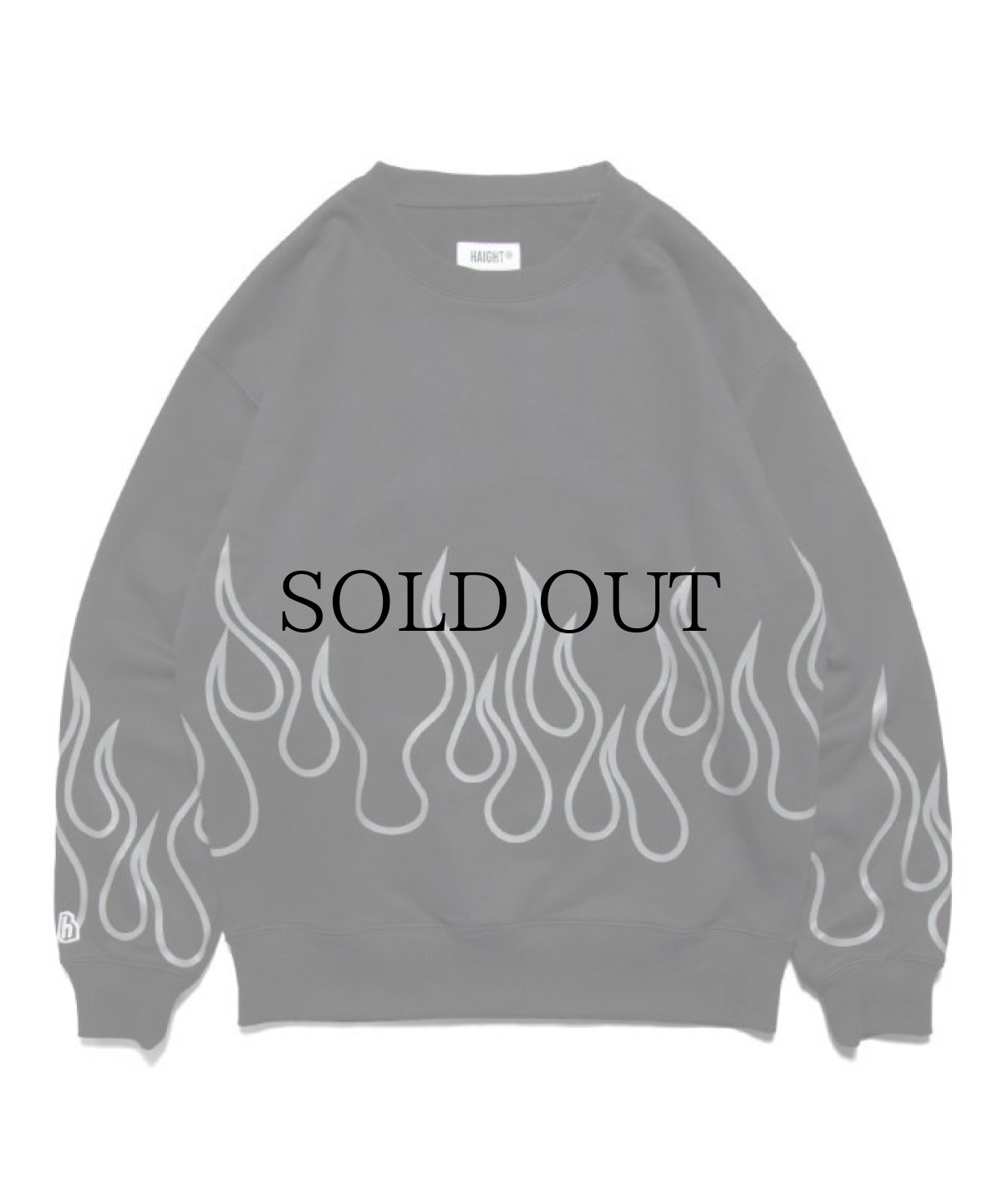 画像2: HAIGHT / FLAMES CREWNECK SWEAT (2)