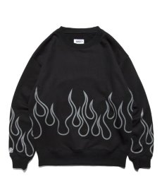 画像2: HAIGHT / FLAMES CREWNECK SWEAT (2)