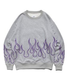 画像8: HAIGHT / FLAMES CREWNECK SWEAT (8)