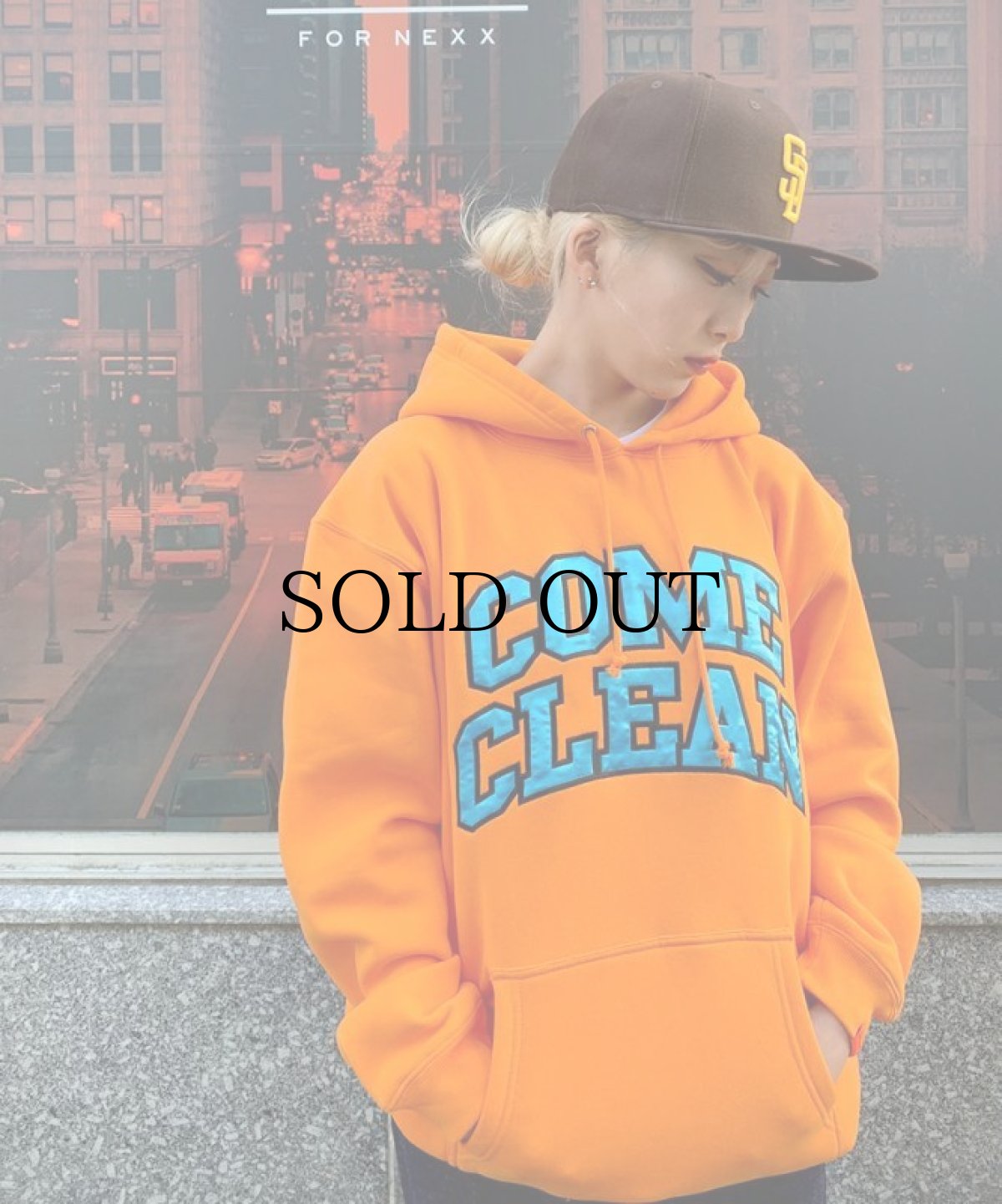 画像1: APPLEBUM(アップルバム) / "COME CLEAN" SWEAT PARKA (1)