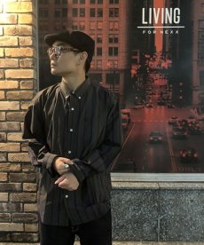 画像12: Back Channel(バックチャンネル) / STRIPE B.D. SHIRT (12)