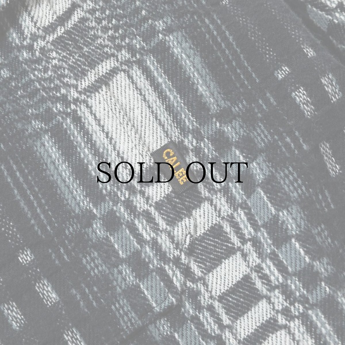 画像6: CALEE(キャリー) / O/S DOBBY CHECK BAND COLLAR SH (6)