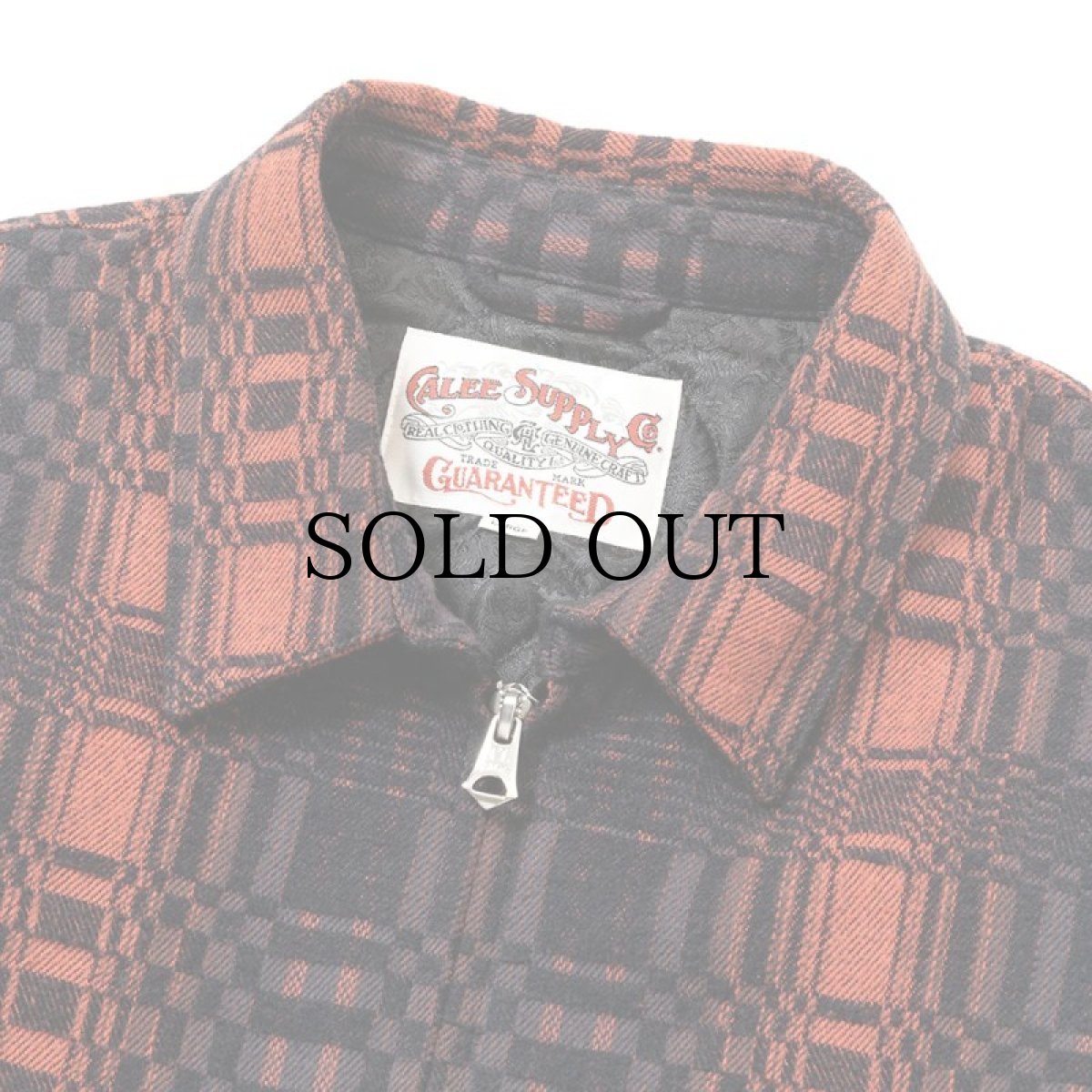 画像4: CALEE(キャリー) / O/S DOBBY CHECK HARRINGTON TYPE JACKET (4)