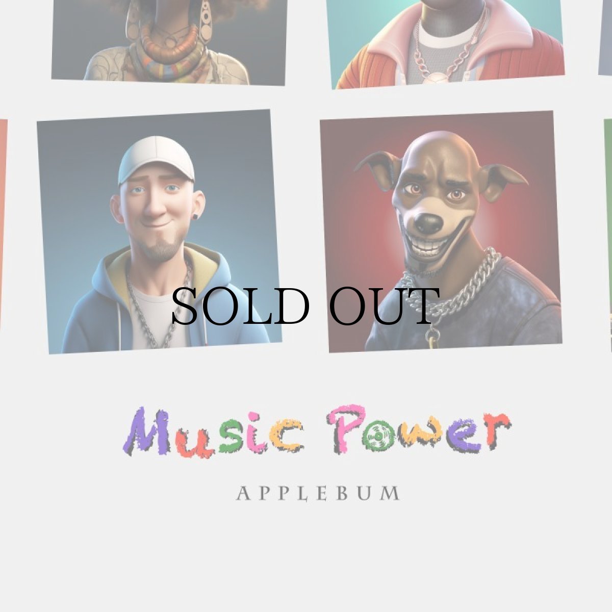 画像3: APPLEBUM(アップルバム) / "MUSIC POWER CLASS" A1 POSTER (3)