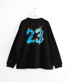 画像1: APPLEBUM(アップルバム) / "BLUE FLAME 23" L/S T-SHIRT (1)