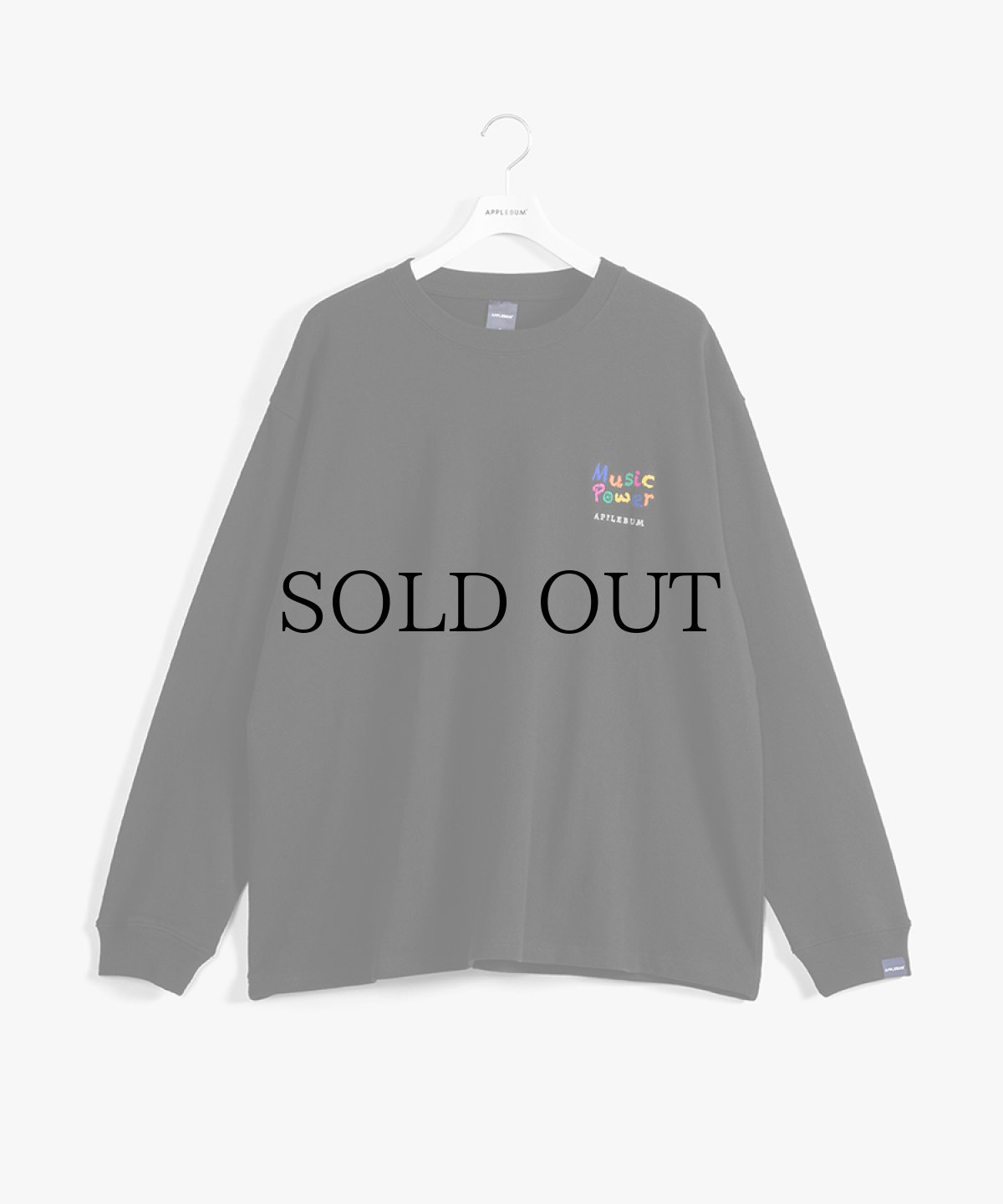 画像3: APPLEBUM(アップルバム) / "MUSIC POWER CLASS" L/S T-SHIRT (3)