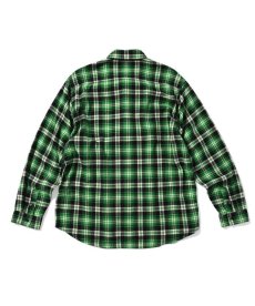 画像7: 【30%OFF】LFYT(ラファイエット) / SCRIPT LOGO PLAID FLANNEL SHIRT	 (7)