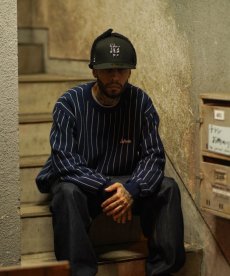 画像15: LFYT(ラファイエット) / PINSTRIPE COTTON SWEATER (15)