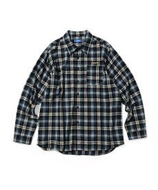 画像2: 【30%OFF】LFYT(ラファイエット) / SCRIPT LOGO PLAID FLANNEL SHIRT	 (2)