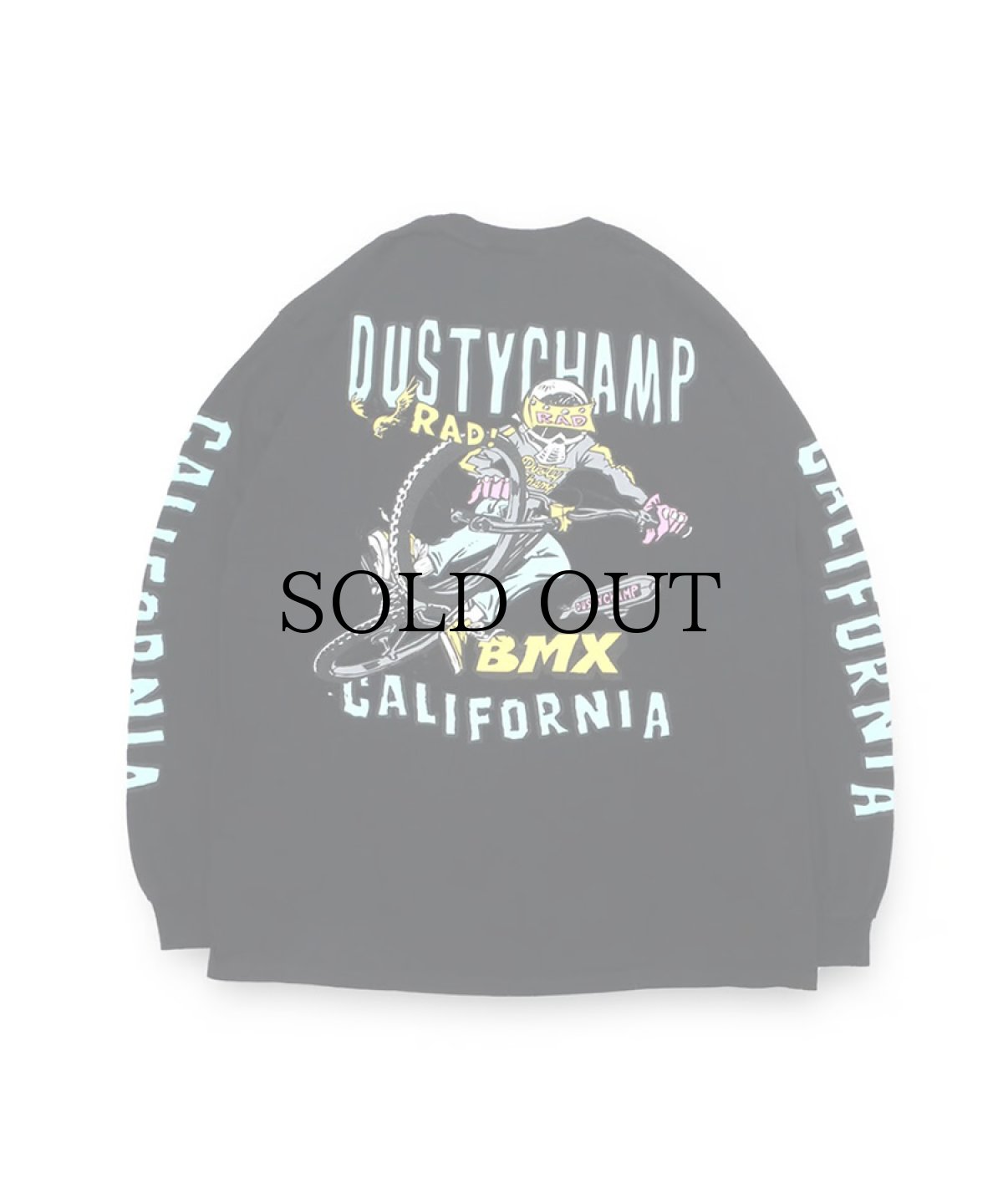 画像1: HIDEANDSEEK(ハイドアンドシーク) / DUSTYCHAMP×Damian Fulton L/S Tee (1)