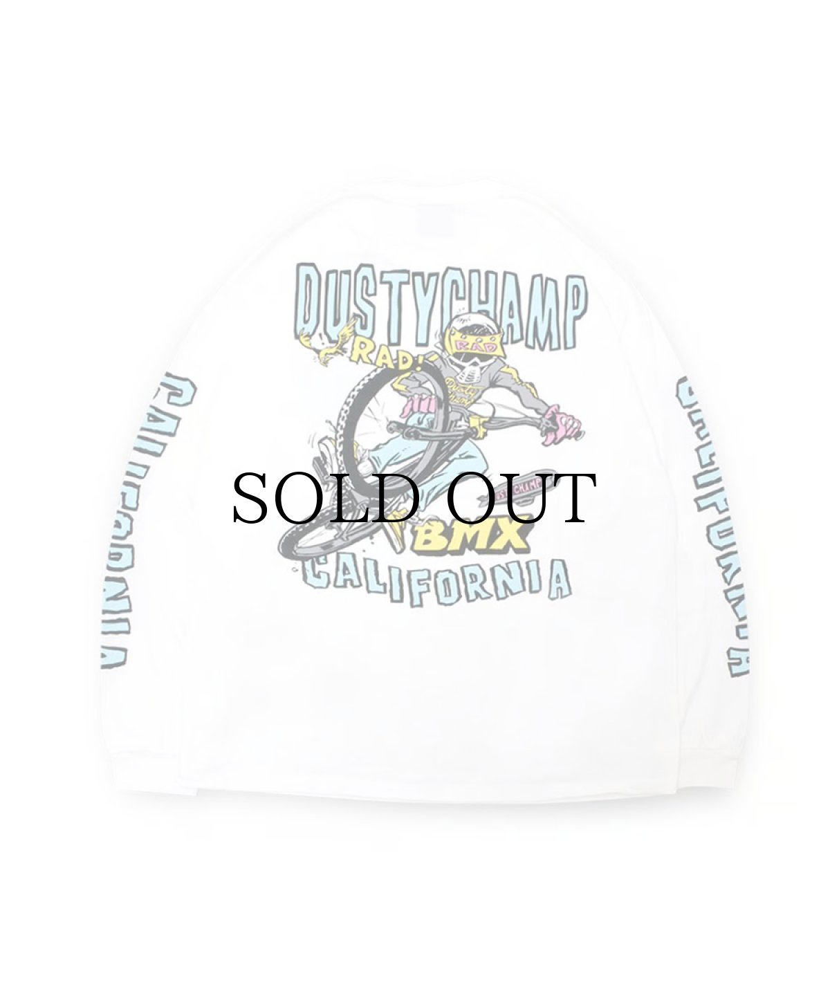 画像3: HIDEANDSEEK(ハイドアンドシーク) / DUSTYCHAMP×Damian Fulton L/S Tee (3)