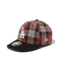 画像1: NEW ERA / LP 59FIFTY MLB Plaid タータンチェック ロサンゼルス・ドジャース (1)