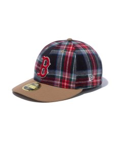 画像1: NEW ERA / LP 59FIFTY MLB Plaid タータンチェック ボストン・レッドソックス (1)