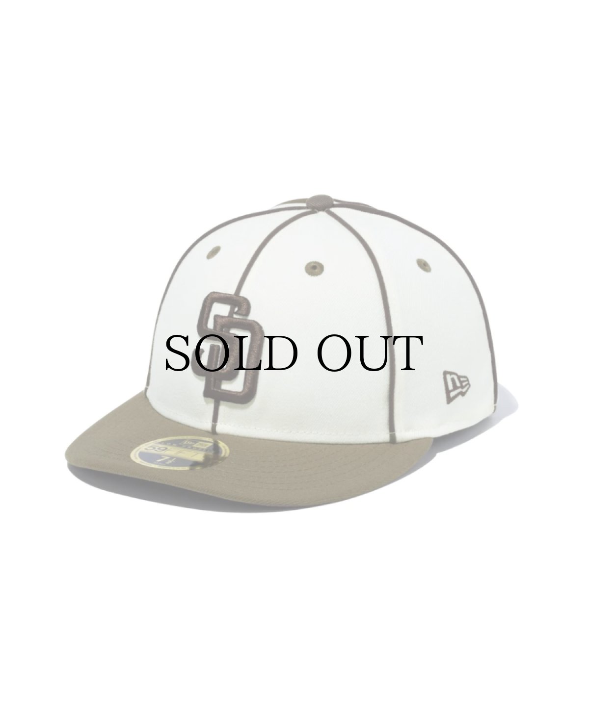画像1: NEW ERA / LP 59FIFTY MLB Piping サンディエゴ・パドレス (1)