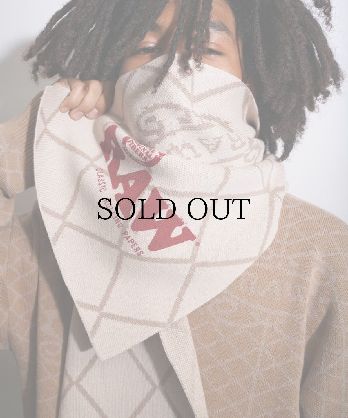 画像2: RAW x INTERBREED / “Rolled Up Muffler” (2)