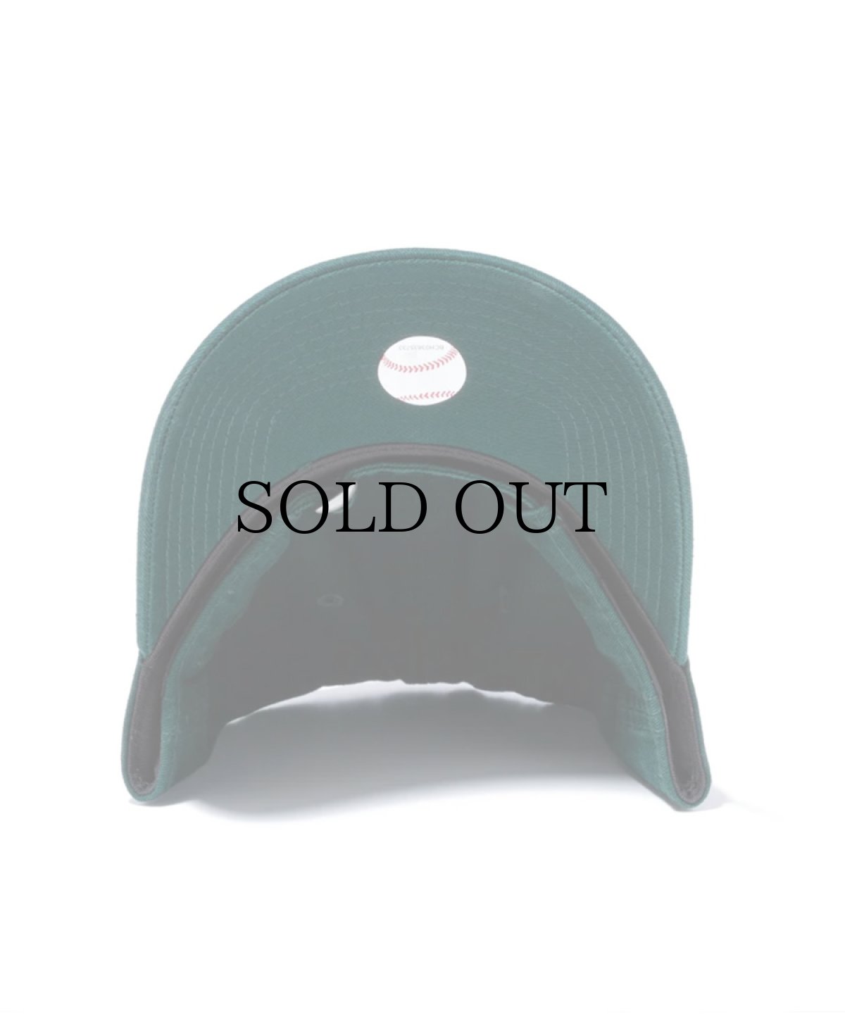 画像3: NEW ERA / 9TWENTY クロスストラップ ウォッシュドコットン ニューヨーク・ヤンキース ダークグリーン × ホワイト (3)