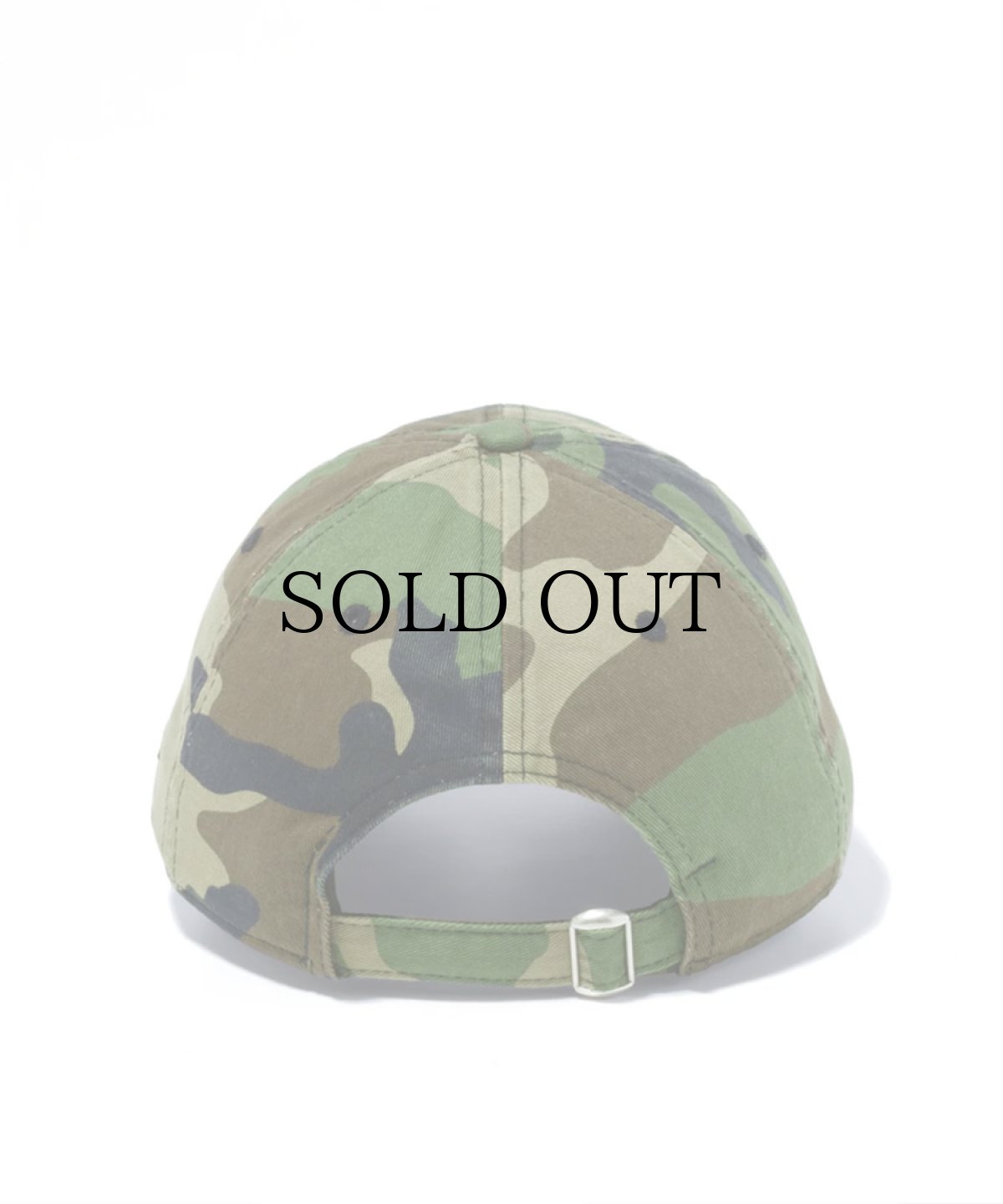 画像2: NEW ERA / 9TWENTY クロスストラップ ウォッシュドコットン ニューヨーク・ヤンキース ウッドランドカモ × ブラック (2)