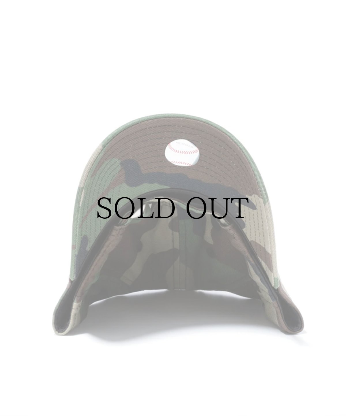 画像3: NEW ERA / 9TWENTY クロスストラップ ウォッシュドコットン ニューヨーク・ヤンキース ウッドランドカモ × ブラック (3)