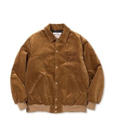 画像3: CALEE(キャリー) / EMBROIDERY CORDUROY AWARD TYPE JACKET (3)