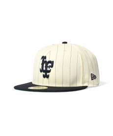 画像1: LFYT(ラファイエット) / LFYT × NEW ERA - LF LOGO 59FIFTY 20TH ANNIV. STRIPE (1)