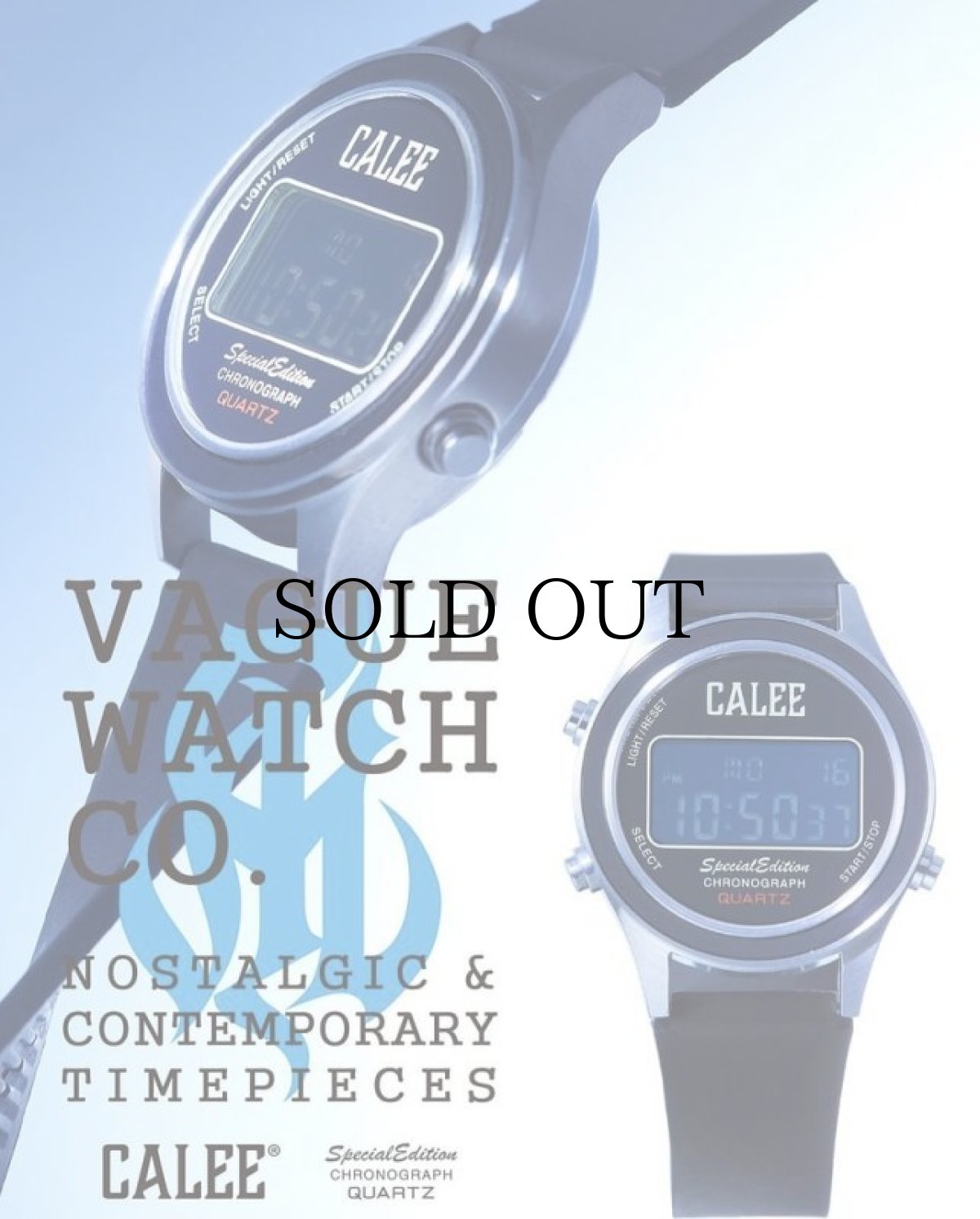 画像7: CALEE(キャリー) / ×VAGUE WATCH CO. SPORT TYPE DIGITAL WATCH (7)