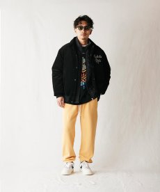 画像12: CALEE(キャリー) / EMBROIDERY CORDUROY AWARD TYPE JACKET (12)