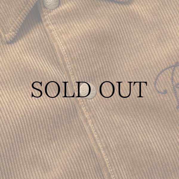 CALEE(キャリー) ジャケット EMBROIDERY CORDUROY AWARD TYPE JACKET