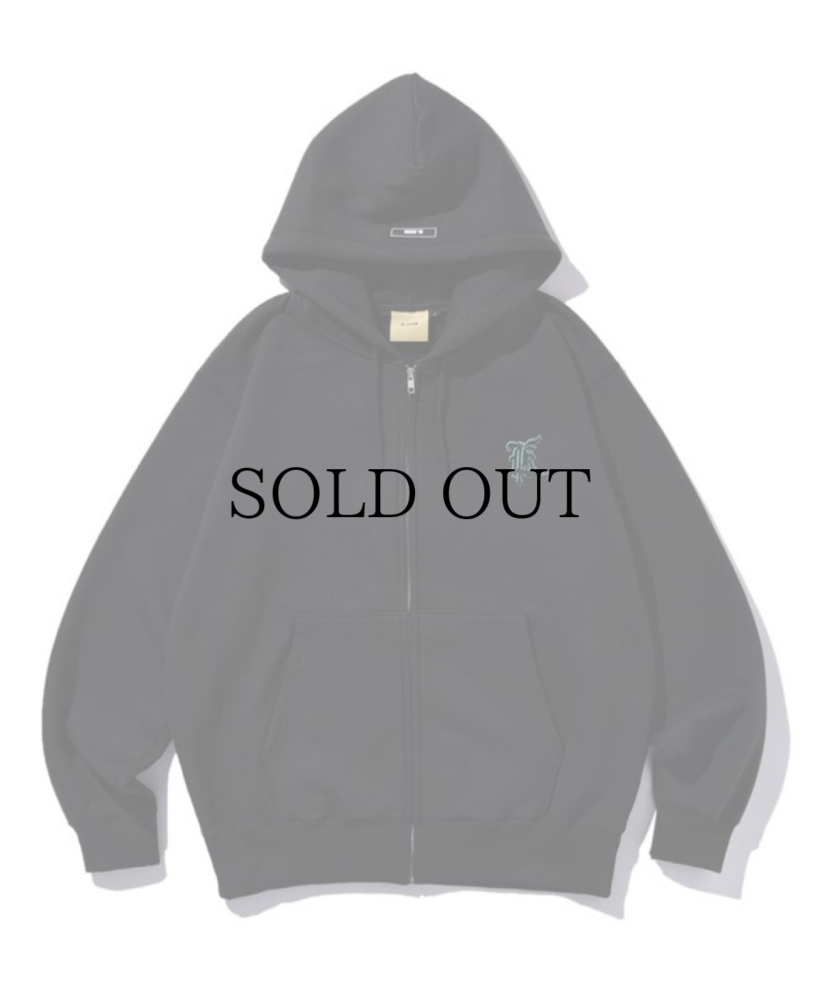 画像2: EL REIGN / "REVENGE" GORE LOGO ZIP HOODIE (2)